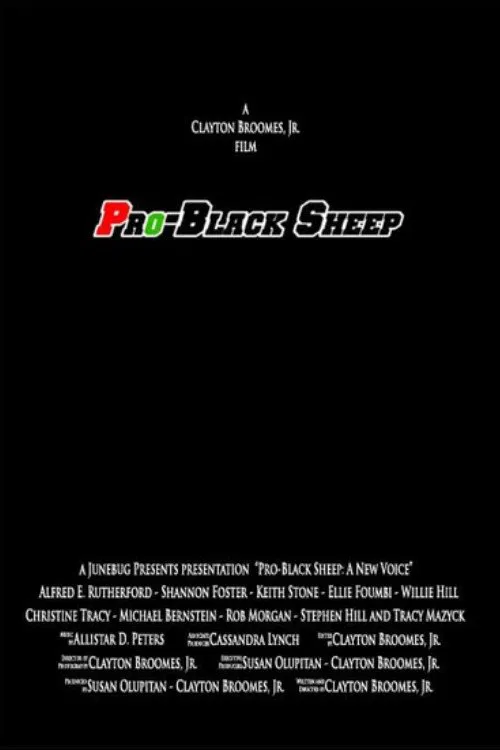Pro-Black Sheep movie poster