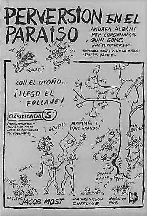 Perversión en el paraíso movie poster