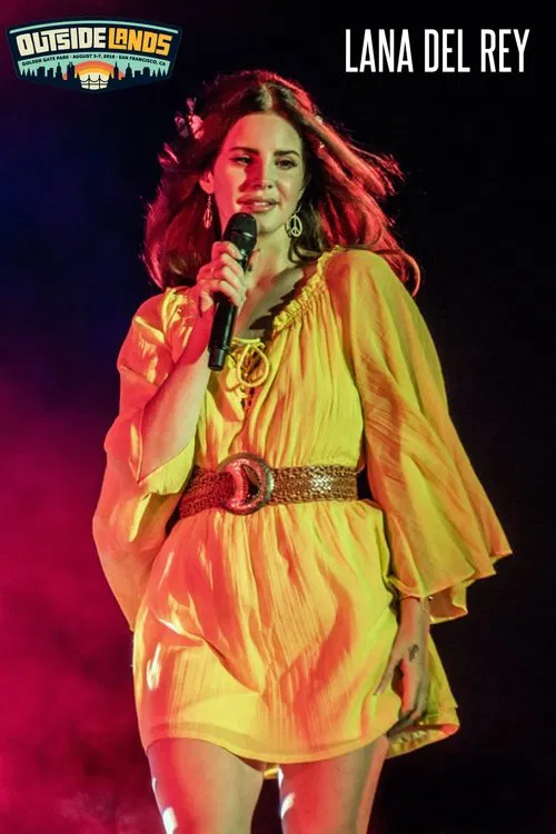 Poster do filme Lana Del Rey - Live at Outside Lands Festival