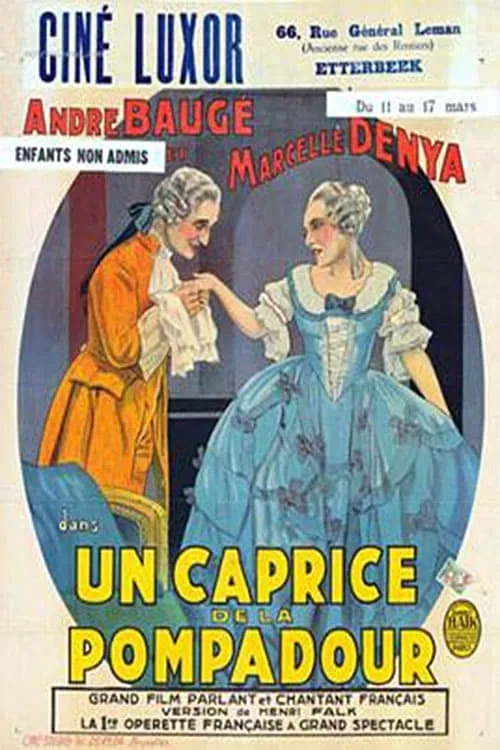 A whim of the Pompadour movie poster
