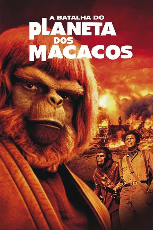 Poster do filme A Batalha do Planeta dos Macacos