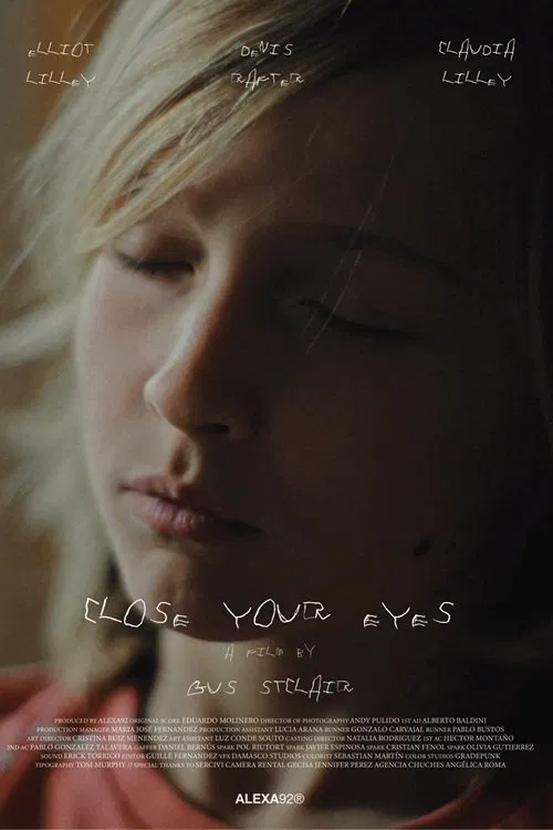 Close your eyes movie poster