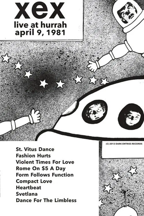 XEX: Live at Hurrah movie poster