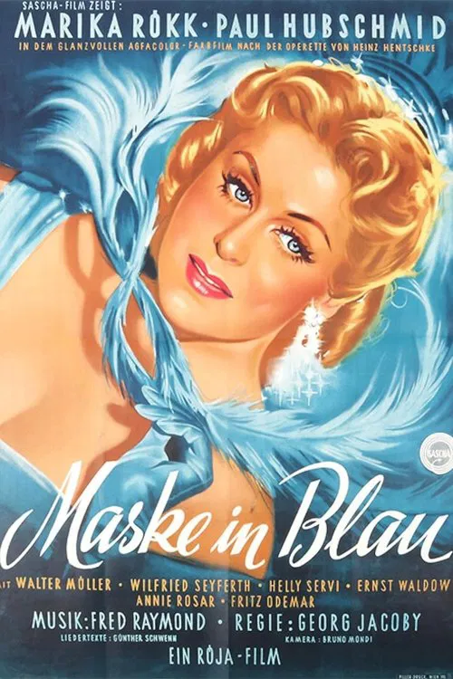 Mask in Blue movie poster