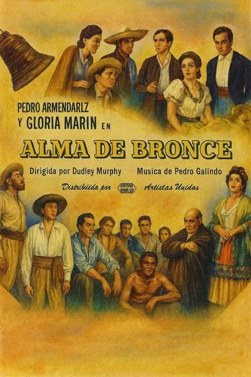 Alma de bronce movie poster