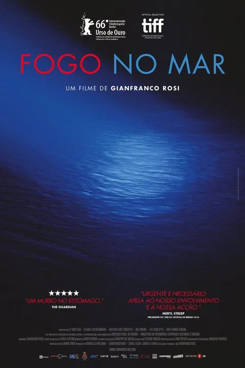 Poster do filme Fogo no Mar
