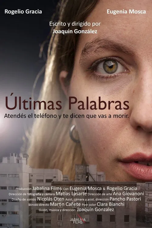 Últimas Palabras movie poster