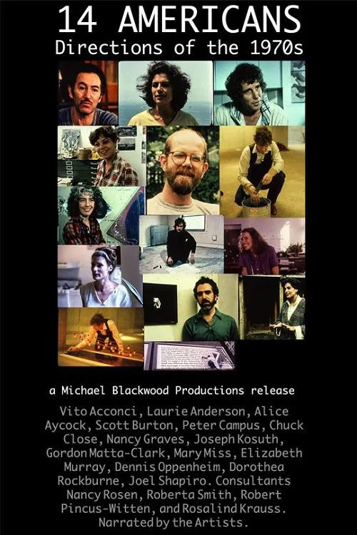 14 Americans: Directions of the 1970s movie poster