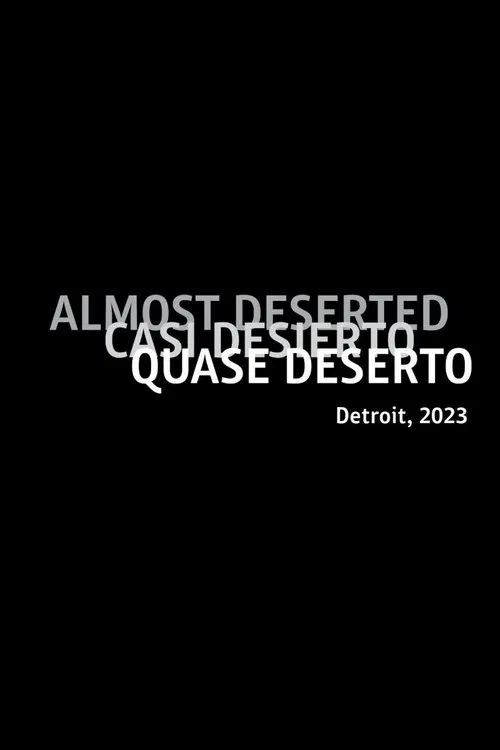 Quase Deserto movie poster