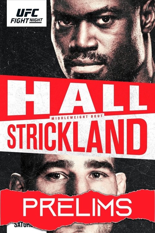 UFC on ESPN 28: Hall vs. Strickland - Prelims movie poster