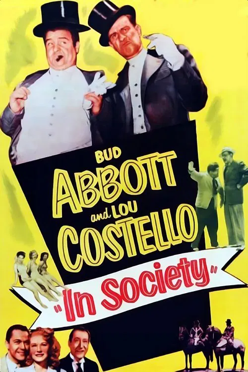 In Society movie poster