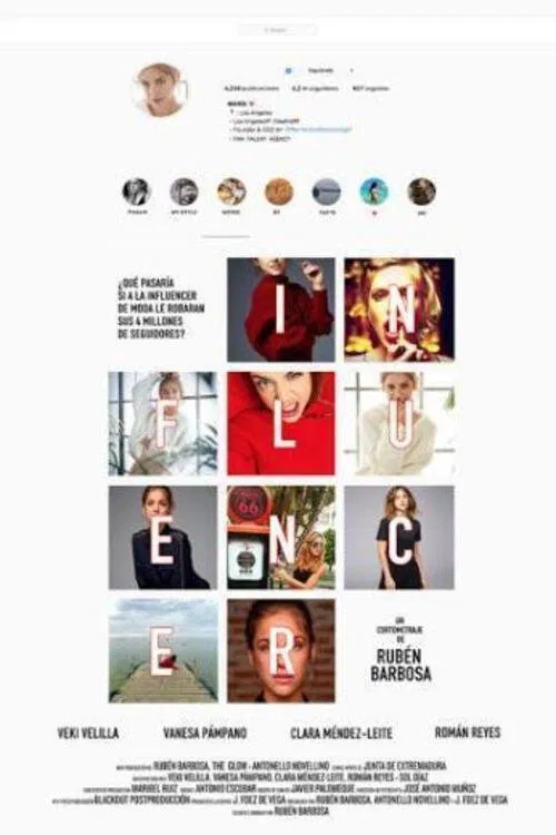 Influencer movie poster