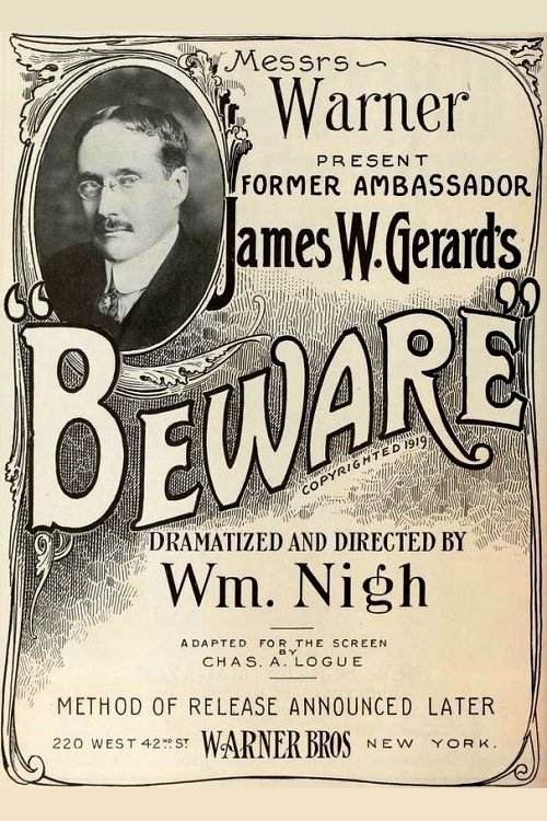 Beware! movie poster