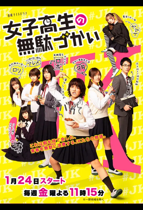 Wasteful Days of High School Girls tv show poster