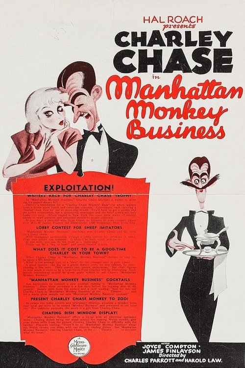 Manhattan Monkey Business movie poster