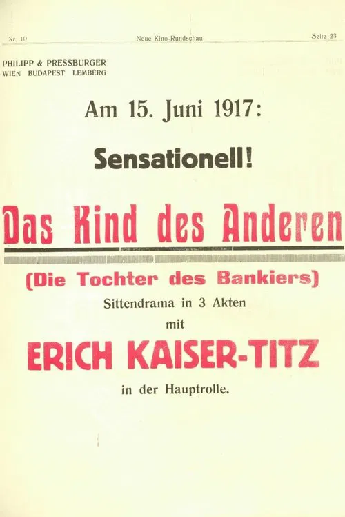 Das Kind des Anderen movie poster