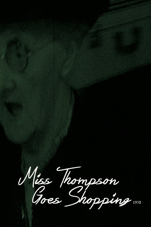 Miss Thompson Goes Shopping movie poster