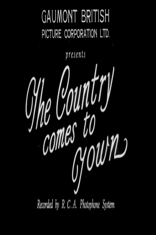 The Country Comes to Town movie poster