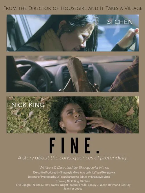 FINE. movie poster