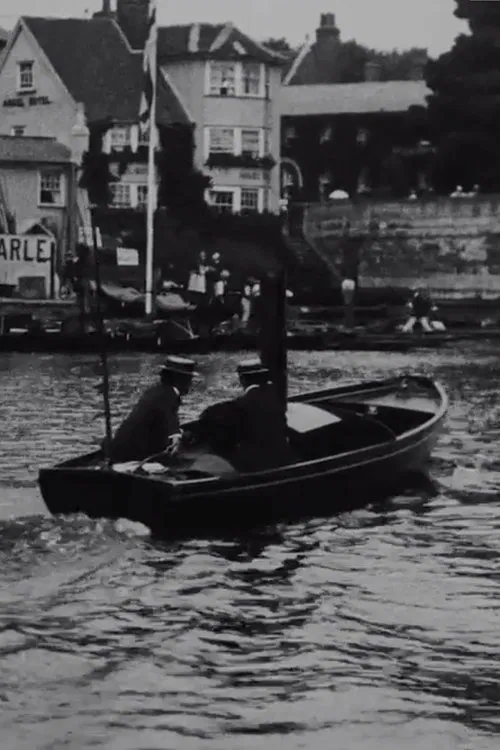 Thames River Scenery - Panorama of the Crowded River movie poster