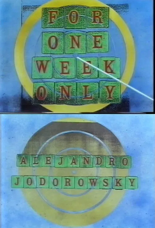 Jonathan Ross Presents for One Week Only: Alejandro Jodorowsky movie poster