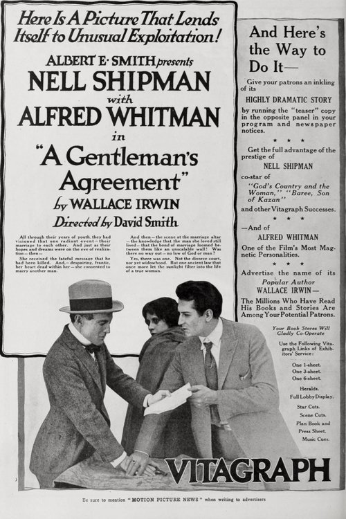A Gentleman's Agreement movie poster