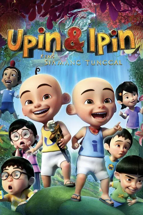 Poster do filme Upin & Ipin: The Lone Gibbon Kris