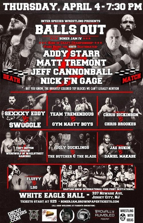 Poster do filme ISW Boner Jam IV: Balls Out