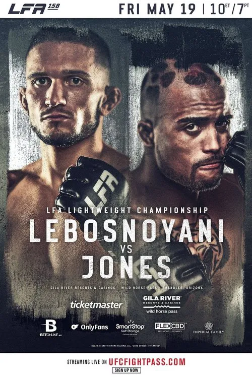 LFA 158: Jones vs. Lebosnoyani movie poster