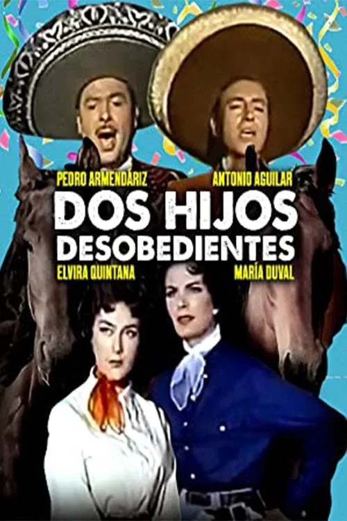 Dos hijos desobedientes movie poster