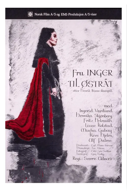 Lady Inger of Ostrat movie poster