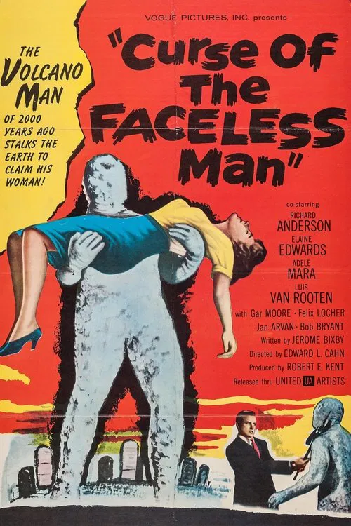 Curse of the Faceless Man movie poster