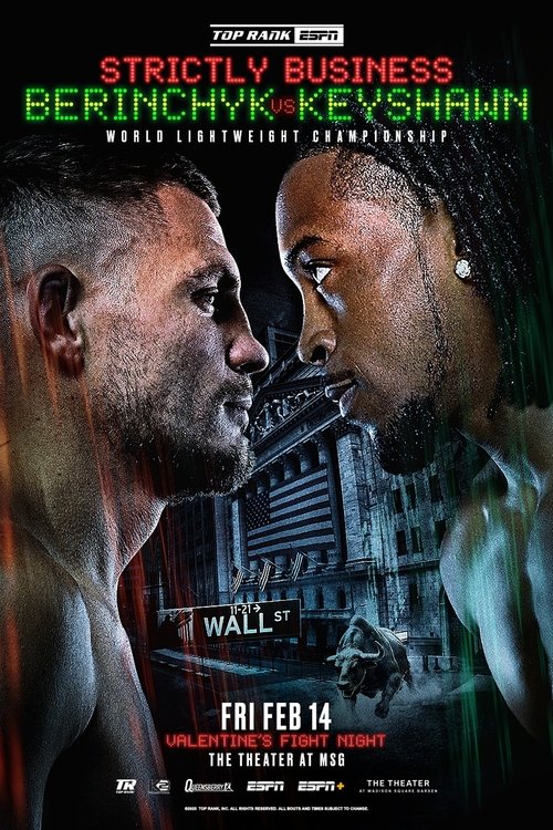 Denys Berinchyk vs. Keyshawn Davis movie poster