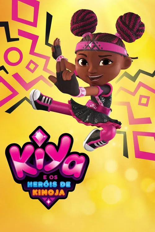 Poster da série Kiya e os Heróis de Kimoja