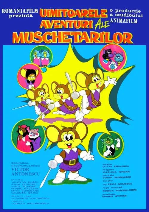 The Amazing Adventures of the Musketeers movie poster
