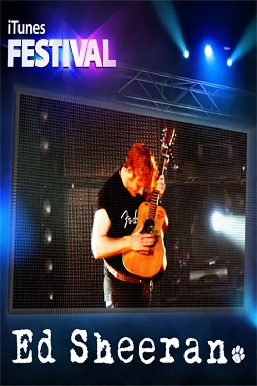 Ed Sheeran iTunes Festival London 2012 movie poster