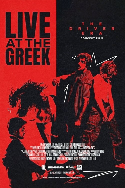The Driver Era: Live at the Greek movie poster
