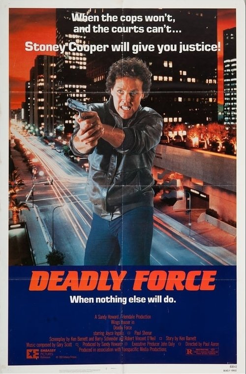 Deadly Force movie poster