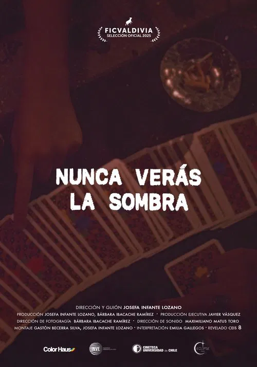 Nunca verás la sombra movie poster