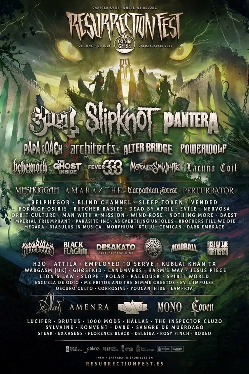 BEHEMOTH - Live at Resurrection Fest EG movie poster