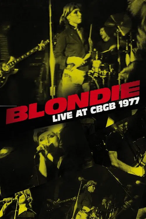 Blondie: Live at CBGB 1977 movie poster