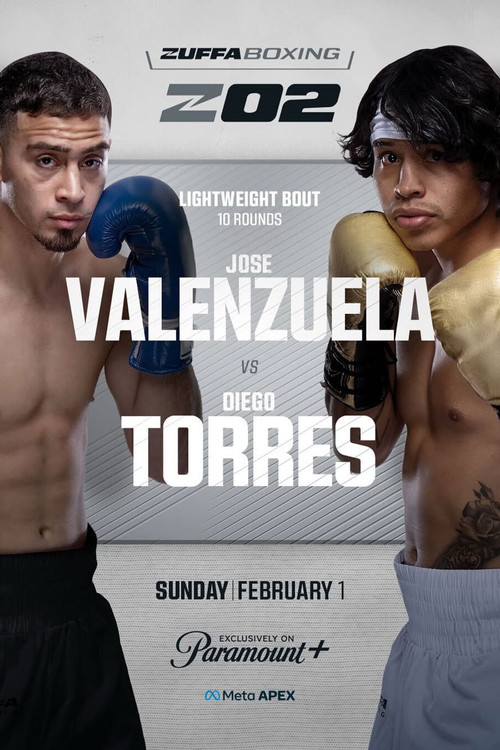 Jose Valenzuela vs. Diego Torres movie poster