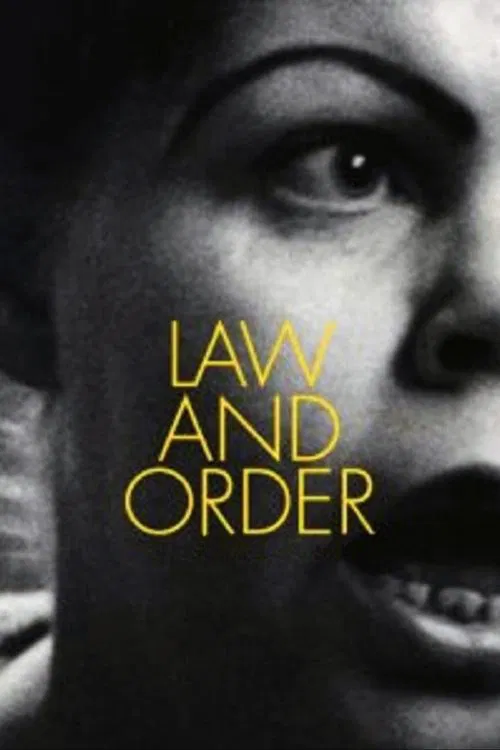 Law and Order movie poster