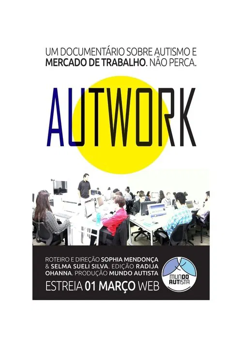 Poster do filme AutWork - Autistas no Mercado de Trabalho