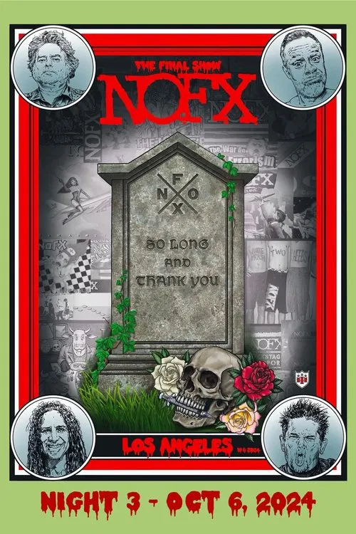 NOFX: The Final Show (Night 3) Oct 6, 2024 movie poster