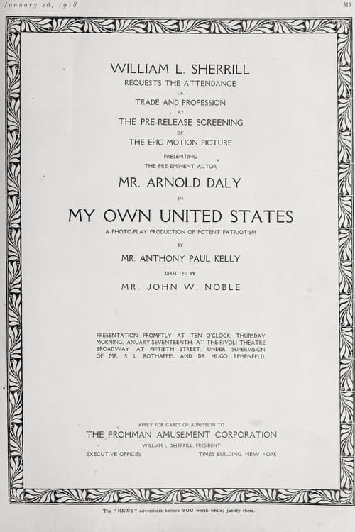 My Own United States movie poster