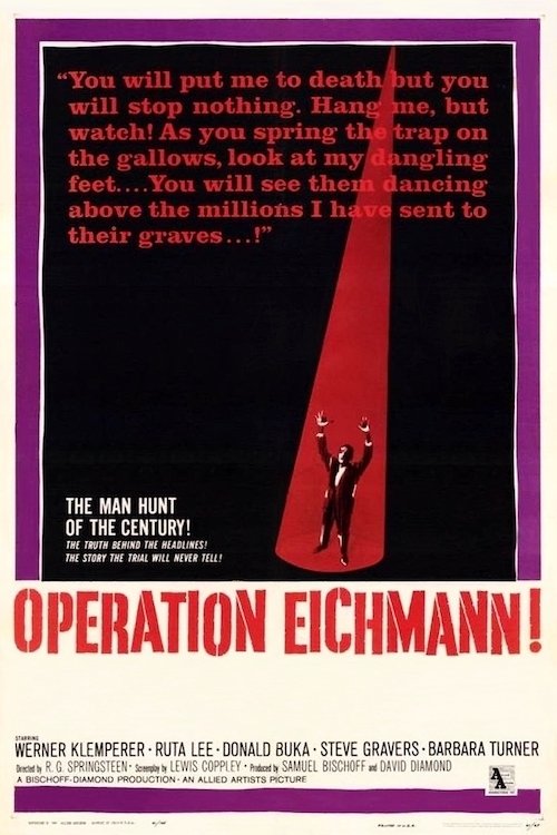 Operation Eichmann movie poster