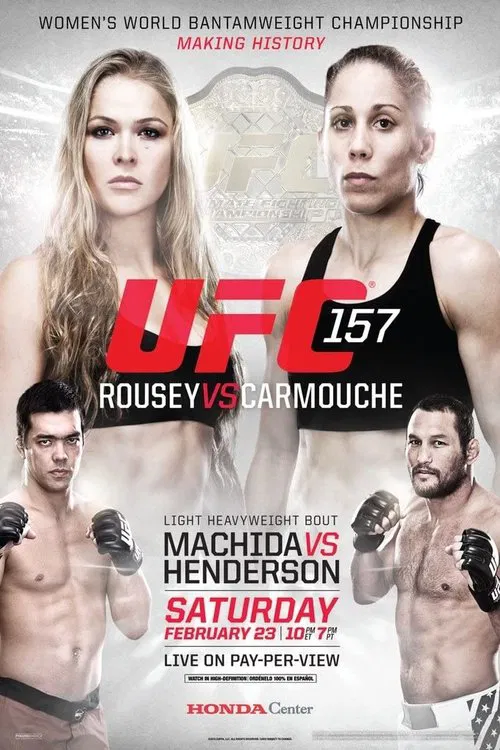 UFC 157: Rousey vs. Carmouche movie poster