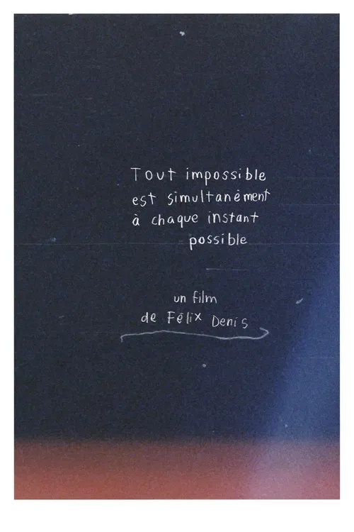 Tout impossible est simultanément à chaque instant possible movie poster