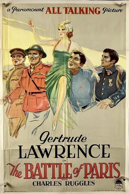 The Battle of Paris movie poster